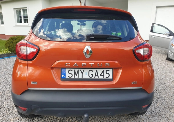 Renault Captur cena 34999 przebieg: 231000, rok produkcji 2015 z Stawiski małe 211